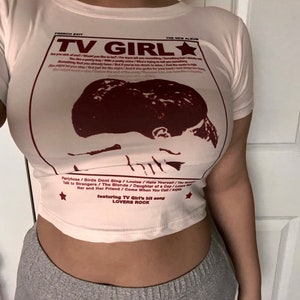 T-shirt bébé fille TV, vêtements de l'an 2000, haut d'été image 3