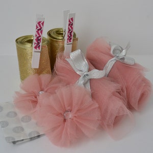 Gold and Blush Pink- Ribbon Wheelchair Accessories, Wheelchair Decorations, Mobility Aid Accessories, Affordable, Tulle-Tied