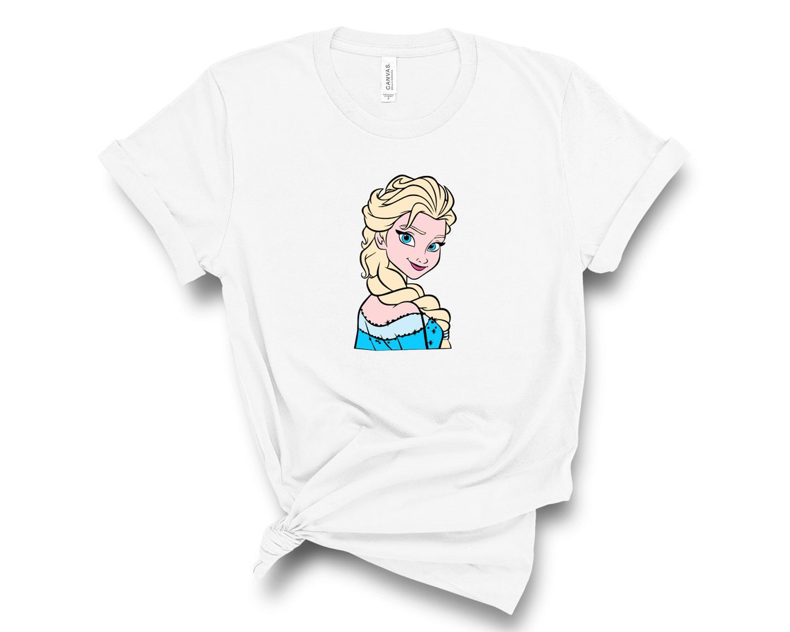 Elsa Shirt Disney Elsa Shirt Disney Frozen Elsa T Shirt Etsy