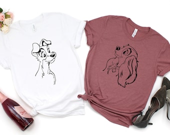 ワンワン 物語　Tシャツ　ペア わんわん物語 Tシャツ：カップルお揃いTシャツ - Etsy 日本