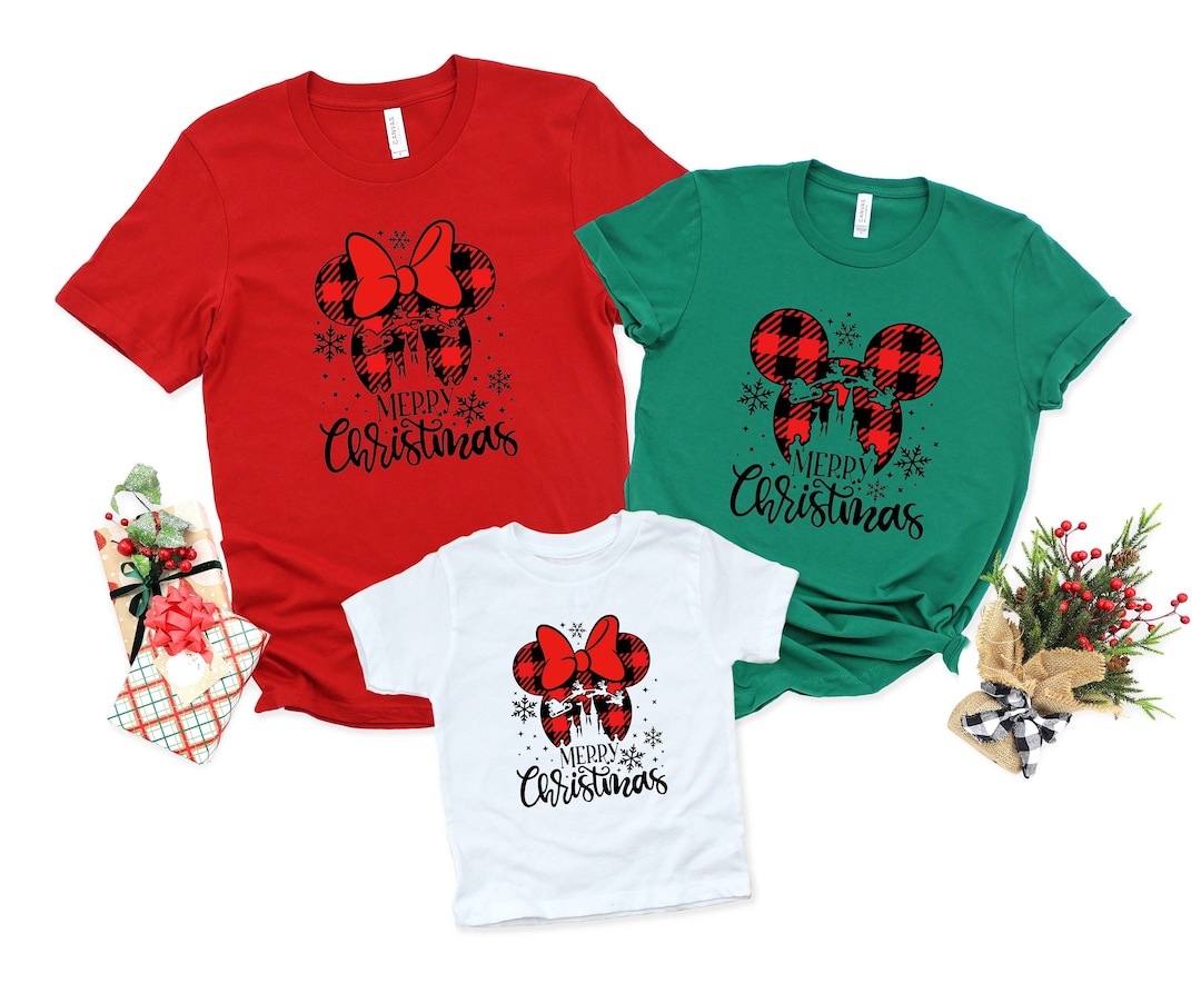 Mickey Merry Christmas Tshirt, Christmas Party Shirt, Christmas Family
