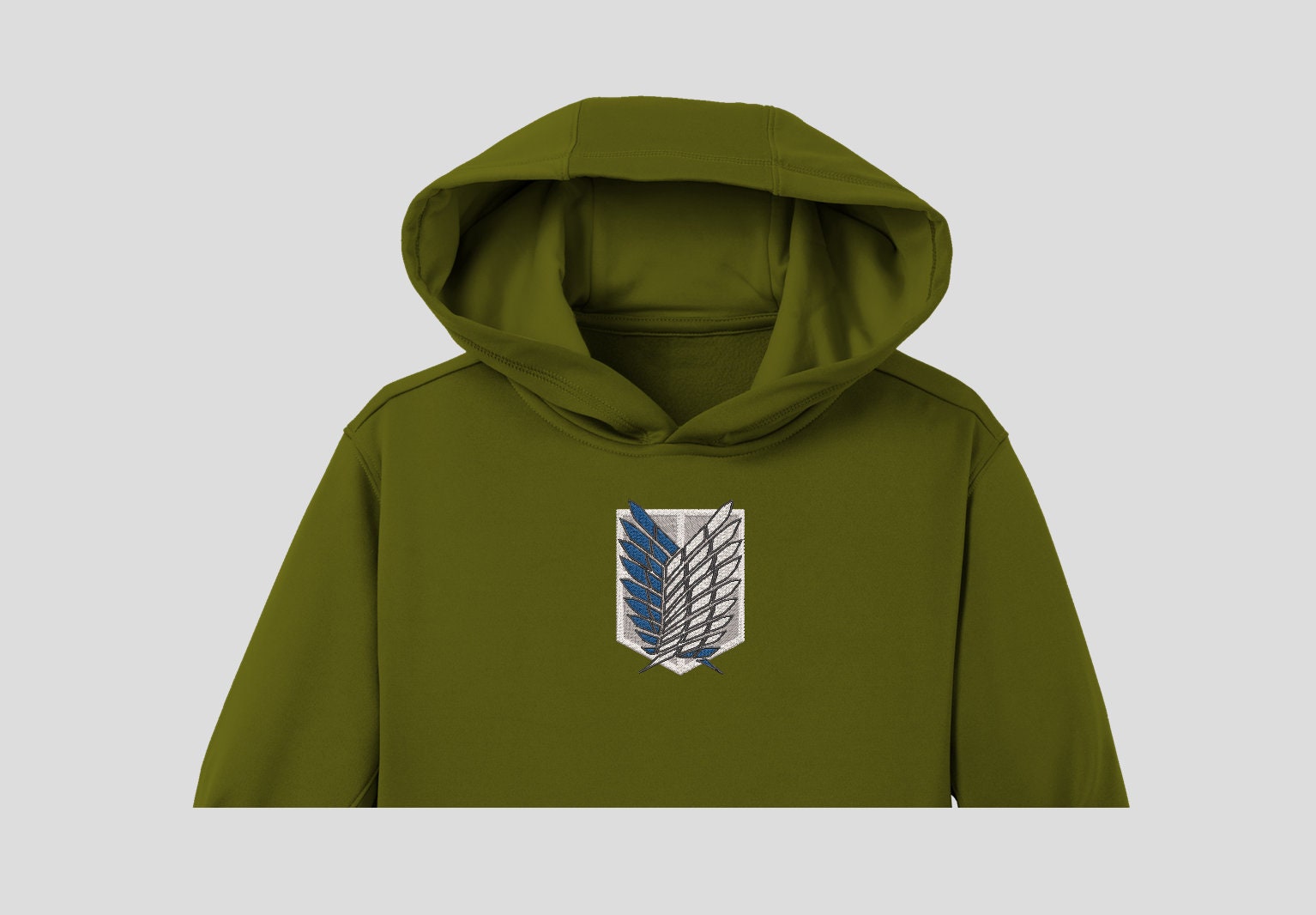 anime embroidery shirt