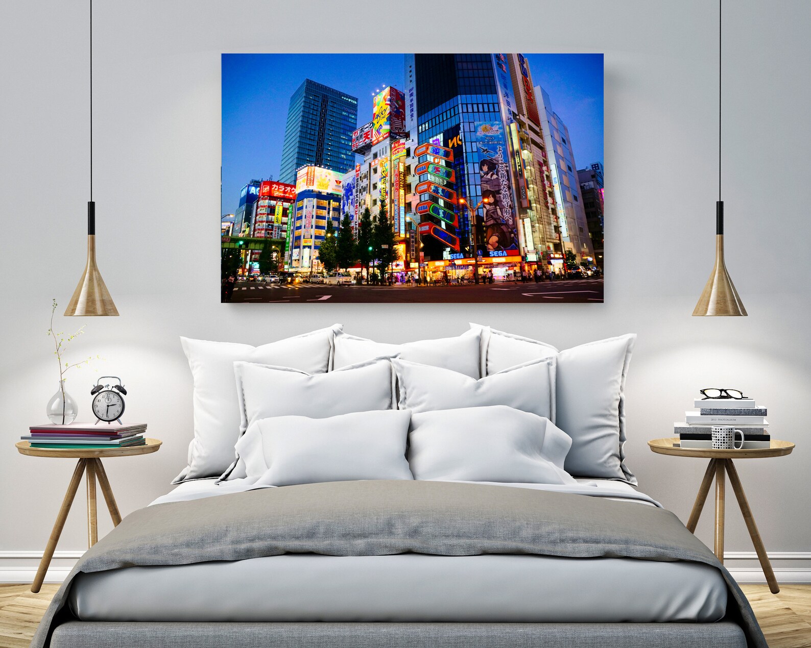 Tokyo Beautiful Wall Art Tokyo Skyline Wall Decor Skyscrapers Etsy