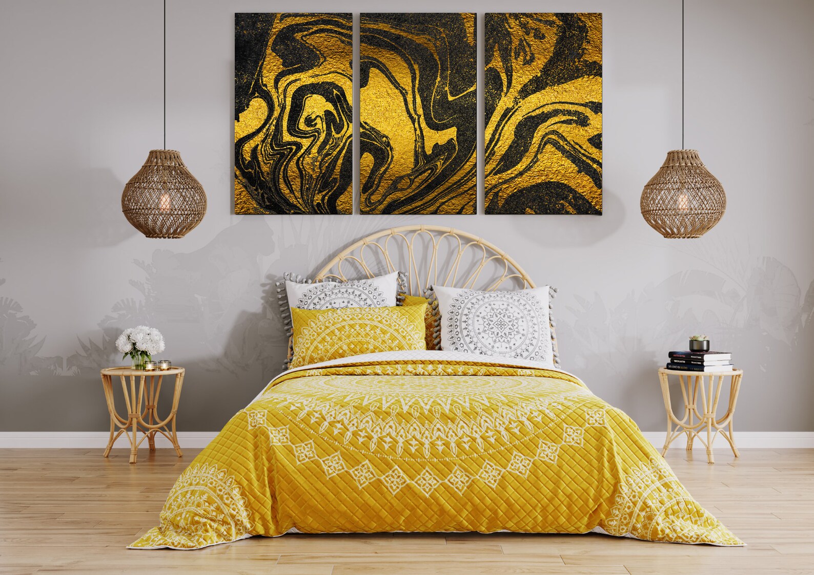 Luxury Gold Abstract Wall Decor Abstract Drawing Acrylic Art Etsy