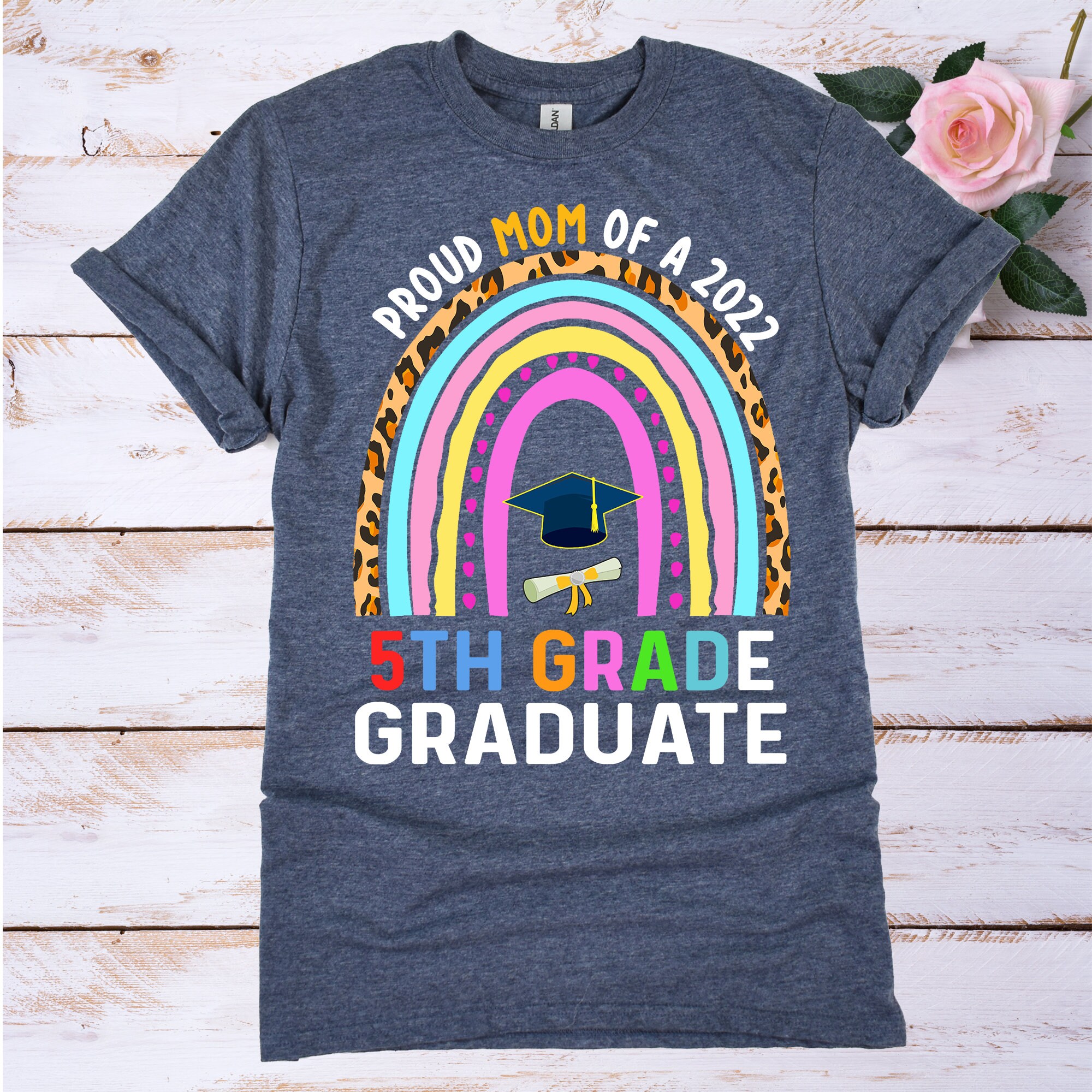 Proud Mom Dad Family Graduation Class of 2022 Graduate Shirt | Etsy