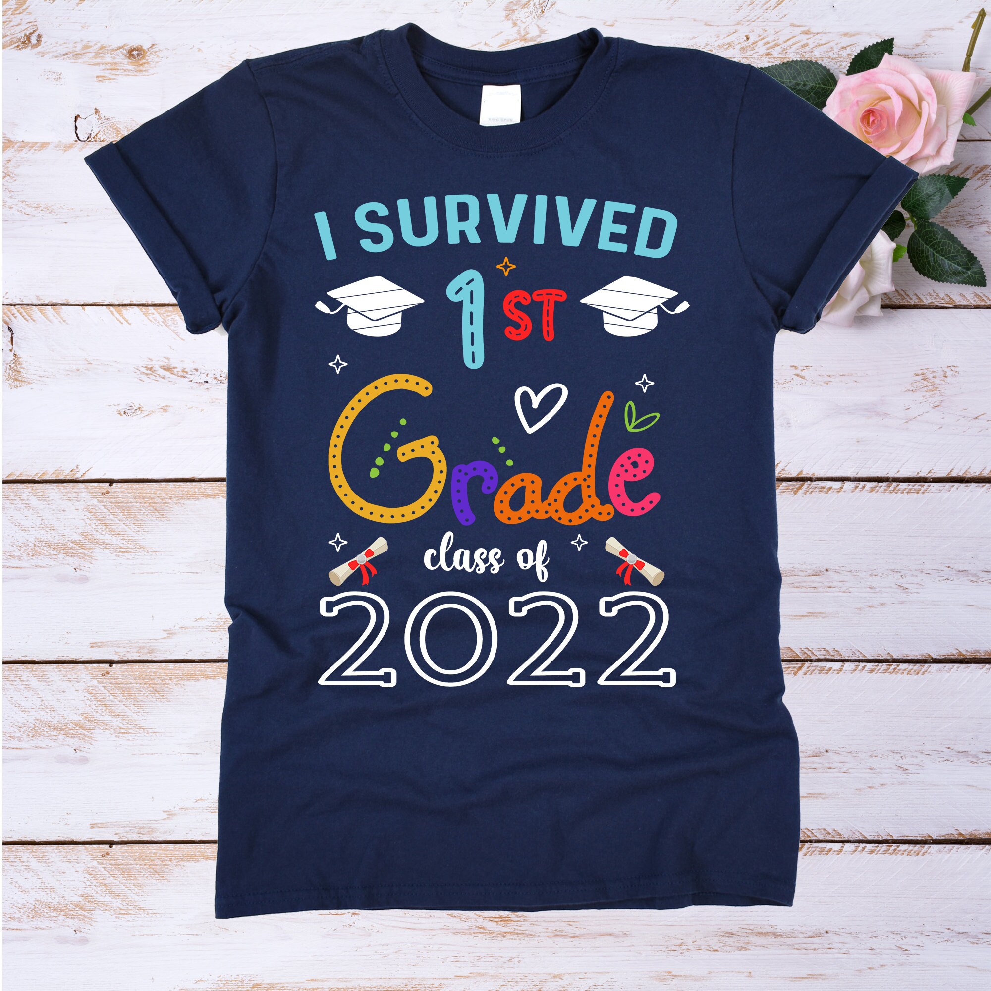 5th Grade Graduation Class 2022 Boys Girls Gifts Shirt I | Etsy