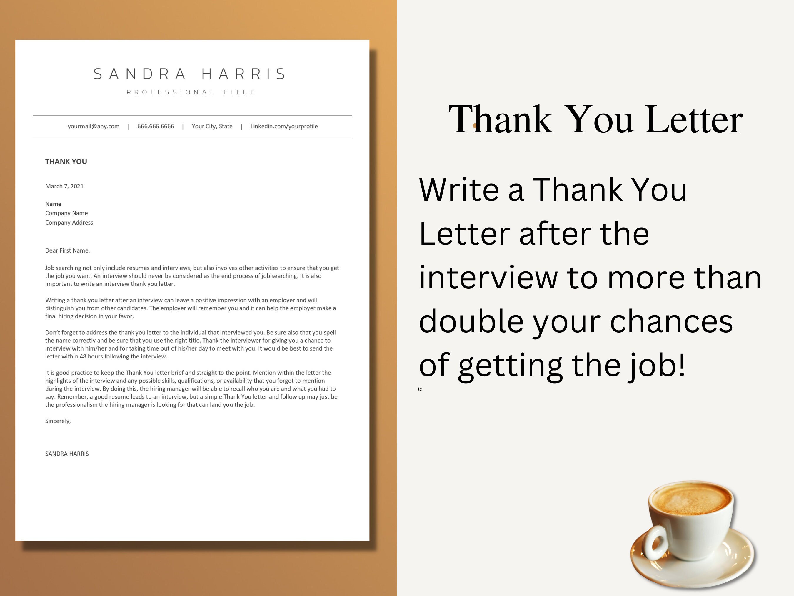 ATS Friendly Resume Template, Google Docs, Word and Mac Pages Resume ...