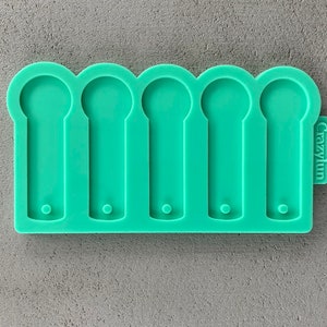 Silicone mold shopping cart solver set of 5 Nold Epoxy Resin resin casting mold