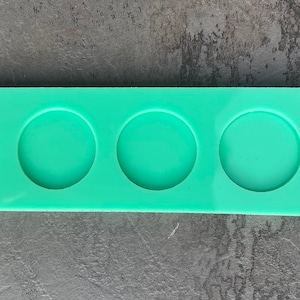 Silicone mold shopping cart release chip set of 5 mold epoxy resin casting mold