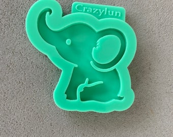 Silicone mold elephant / resin / epoxy / epoxy resin / casting mold