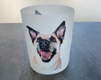 Light cover lantern individual gift idea customizable dog cat pet table decoration