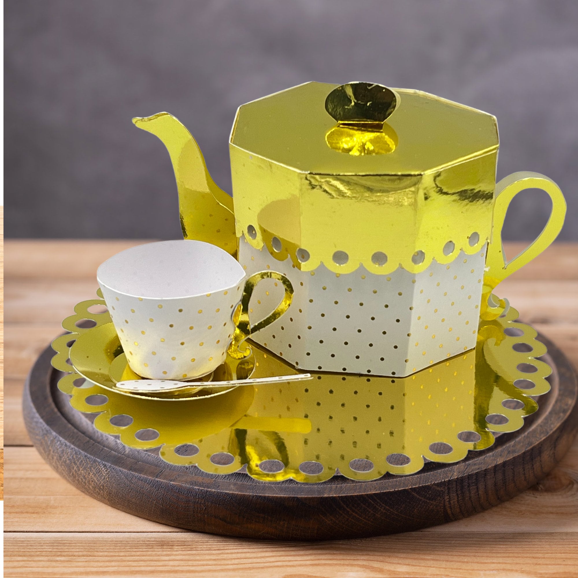 Teapot Gift/treat Box SVG. Instant Download Etsy Canada