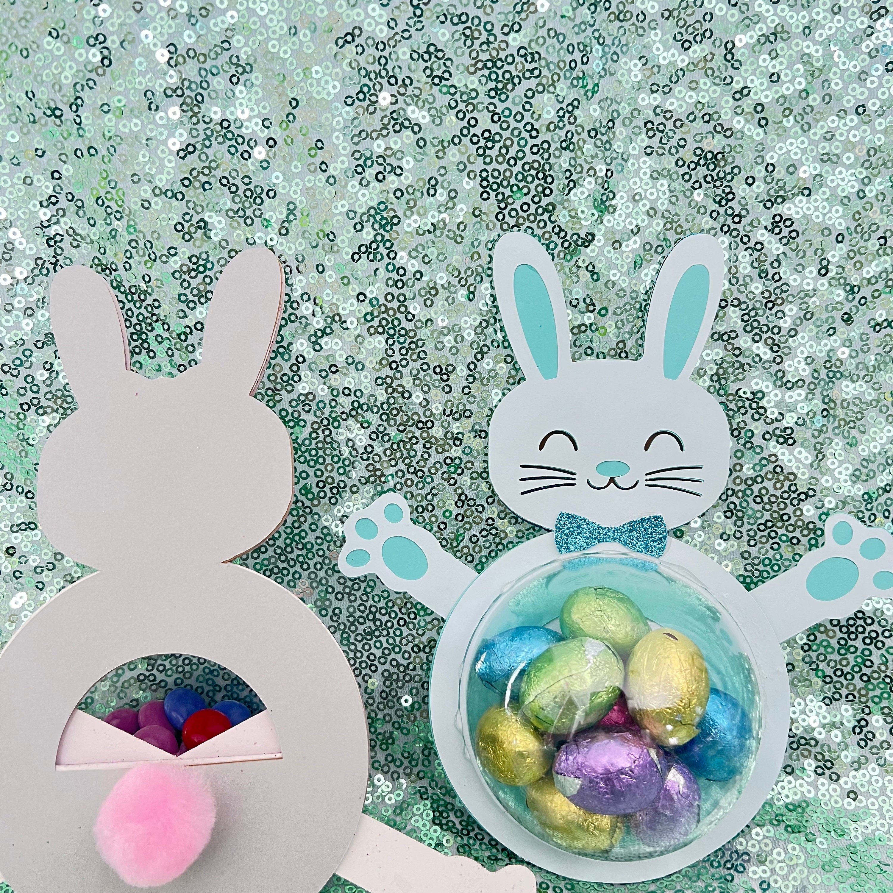 Interactive Easter Bunny Candy Holder With Fun Opening Mechanism ...