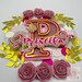 Cake Topper Letter. the Whole Alphabet and Decoration is Included. SVG ...