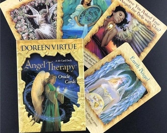 Angel Therapy Cards Etsy