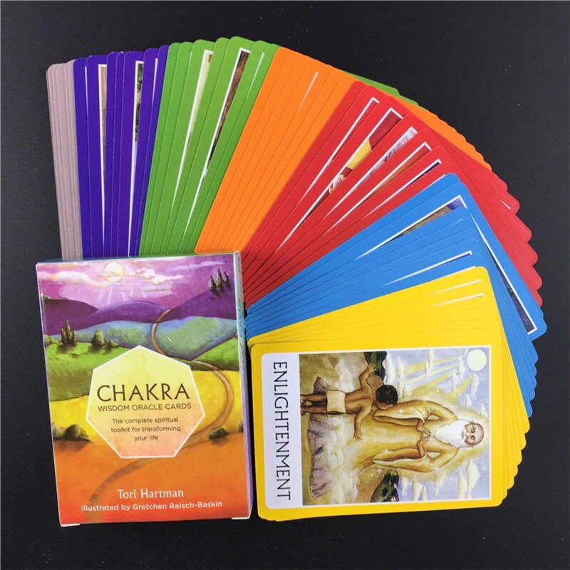 Chakra Wisdom Oracle Cards/ Tarot Deck Etsy