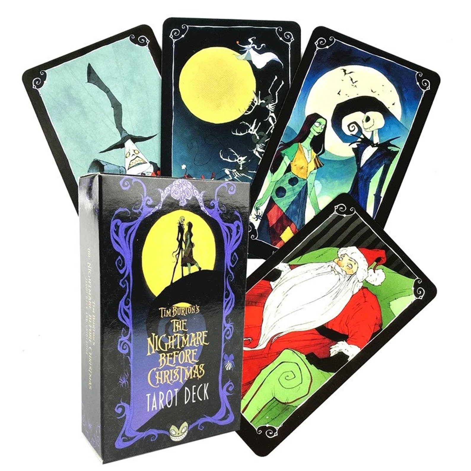 Nightmare Before Christmas Tarot Cards 
