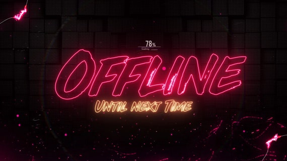 Offline Neon Sign