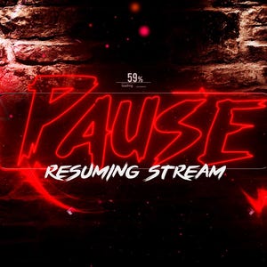 Overlays Stream Animierte Red Neon twitch, Kick und Youtube Bild 6