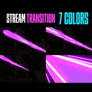 Stream Scene Transition - 7 Colors