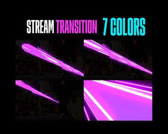 Stream Scene Transition - 7 Colors