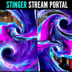 PORTAL Stream Scene Transition - ( Stinger Stream ) - Design - Twitch and Kick