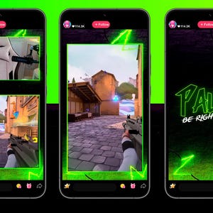 Neon Green TIKTOK Streaming Overlay Pack - Tiktok Live Animated Design image 3