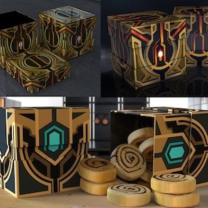 Hextech Boxes - Printable Designs - League Of Legends