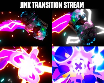 Stream Scene Transition - Jinx - Twitch - Kick