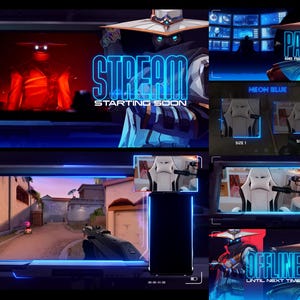 Cypher Valorant - Animated Stream Overlays Pack - Twitch, Kick and Youtube - OBS Studio, Streamlabs