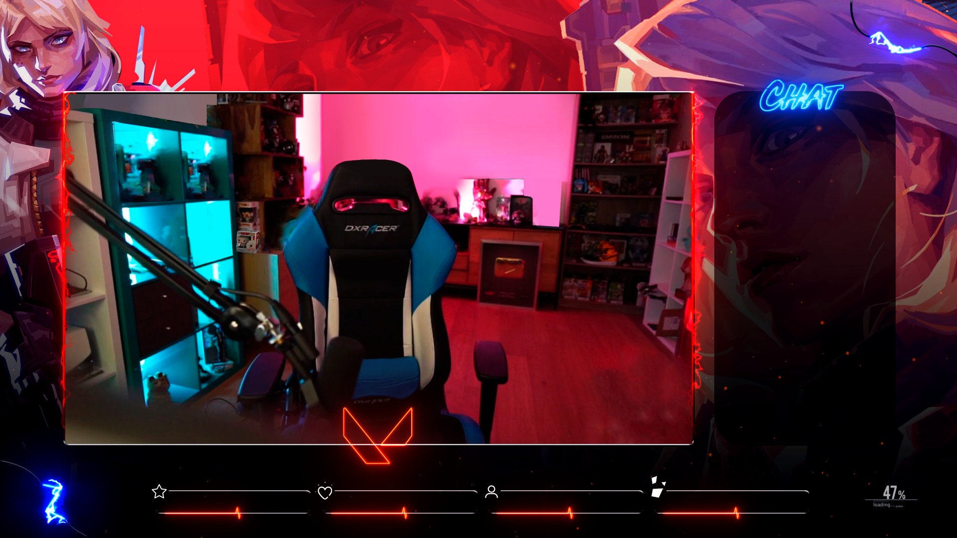 DEADLOCK Valorant - Animated Stream Overlays Pack - WEBM Format ...