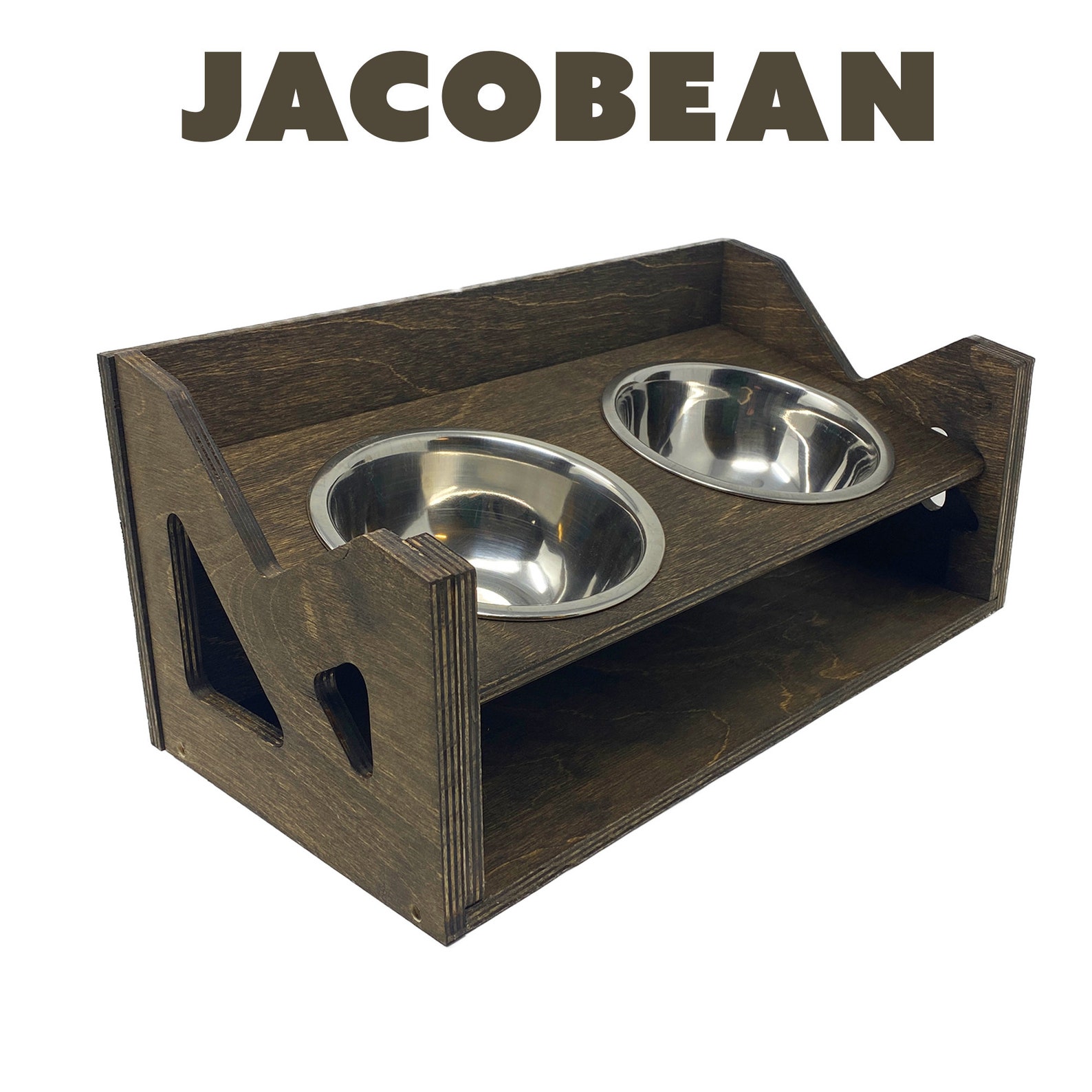 Adjustable Pet Feeder Raised Elevated Feeding Stand With Etsy