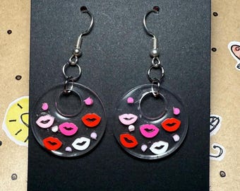 kiss earrings