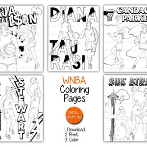 Wnba Coloring Pages: Wnba Coloring Pages