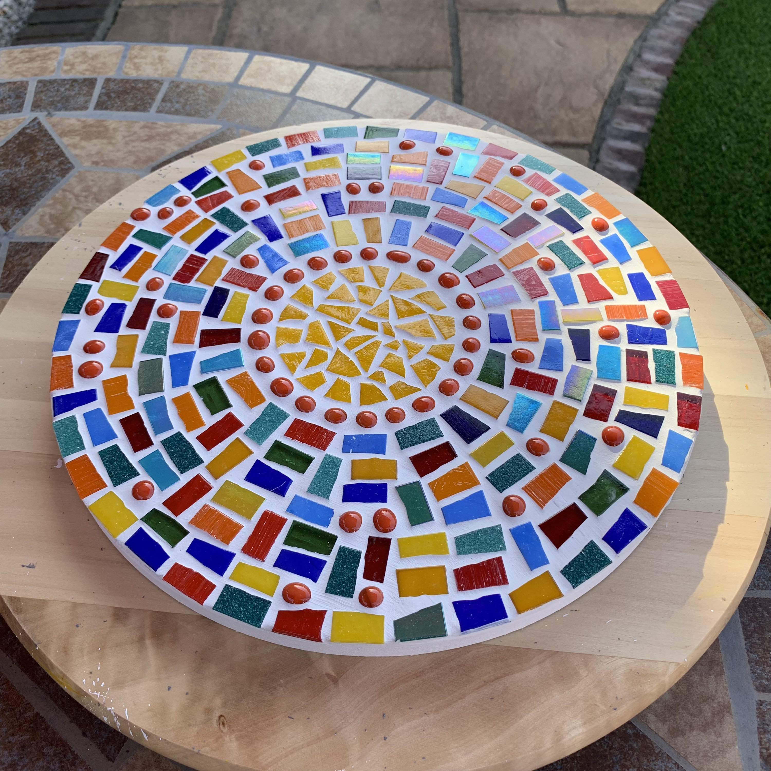 Mosaic Art, 30cm, Mosaic, Wall Decor, Mosaic Wall Art, Modern Wall Art