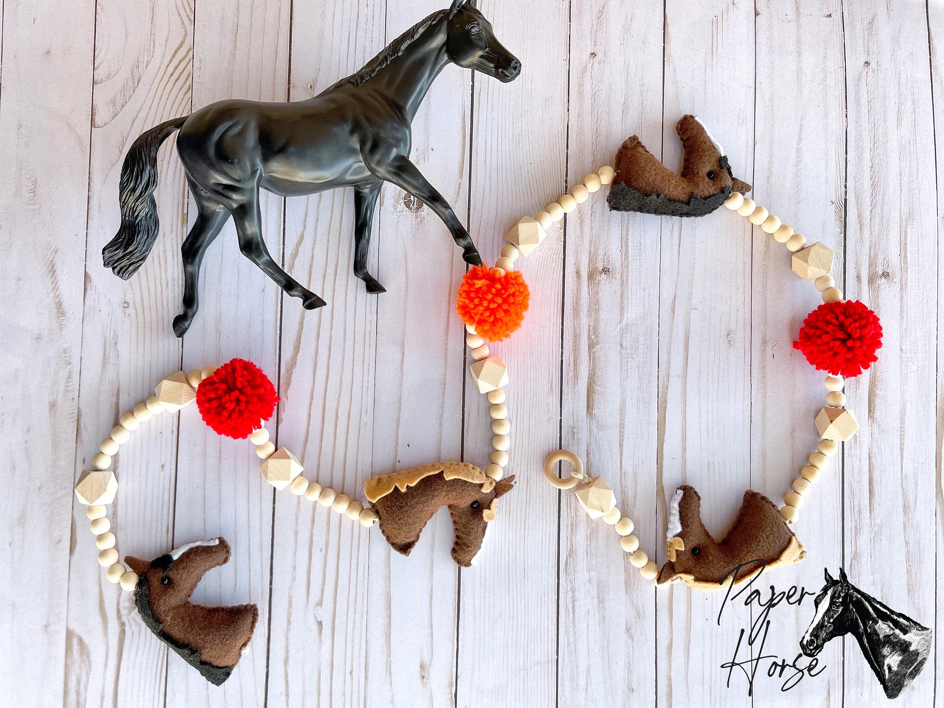 Horse Garland Decor Nursery Garland Equestrian Decor Horse Etsy UK