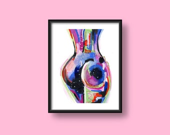 Nude Painting Art | Etsy