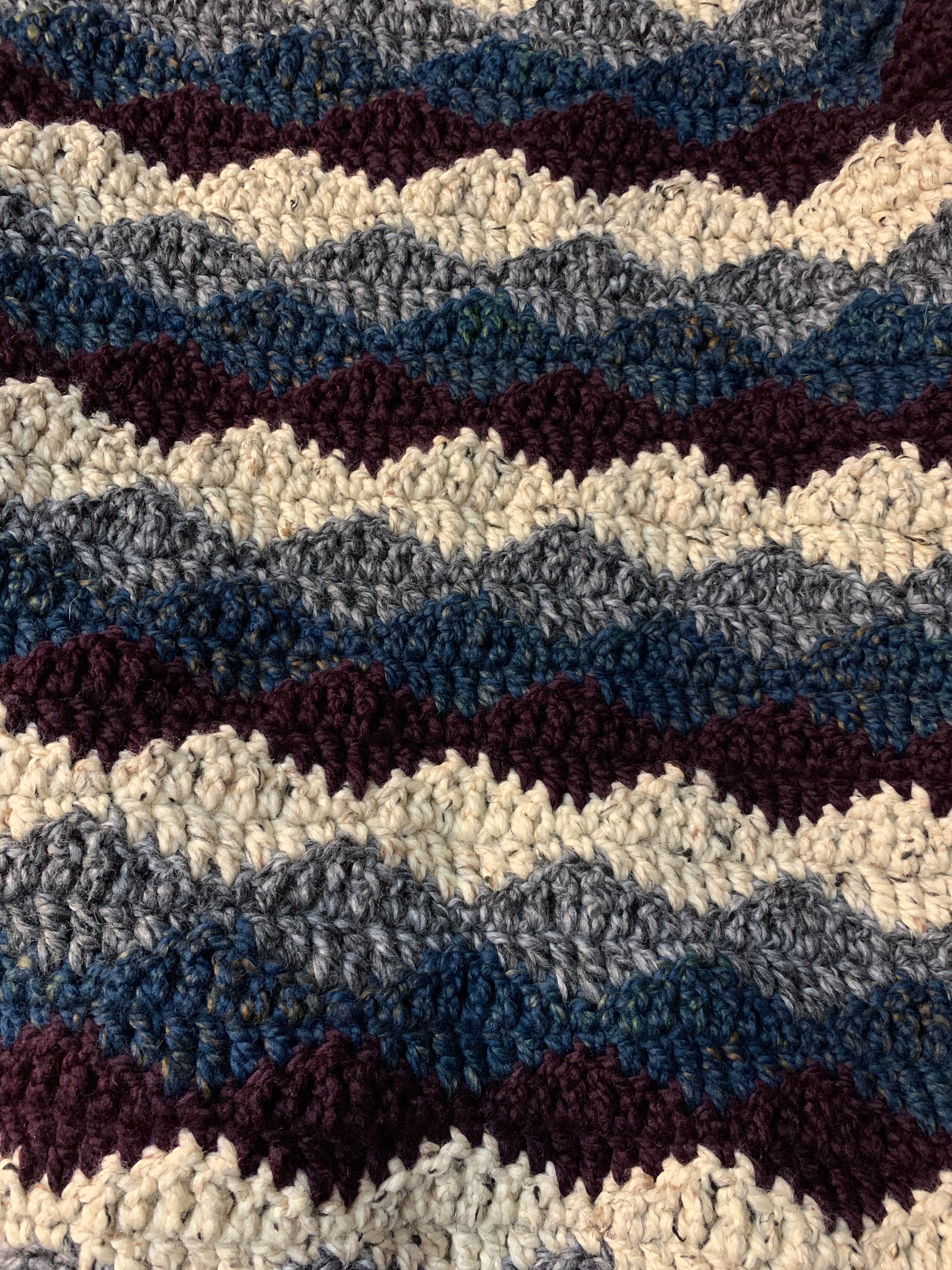 Crochet Afghan Etsy
