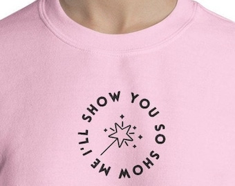 Embroidered Magic Shop Sweatshirt, Kpop Unisex Sweatshirt, Kpop Sweatshirt, Kpop Army Sweatshirt, Unisex Heavy Blend Crewneck, Gift for her