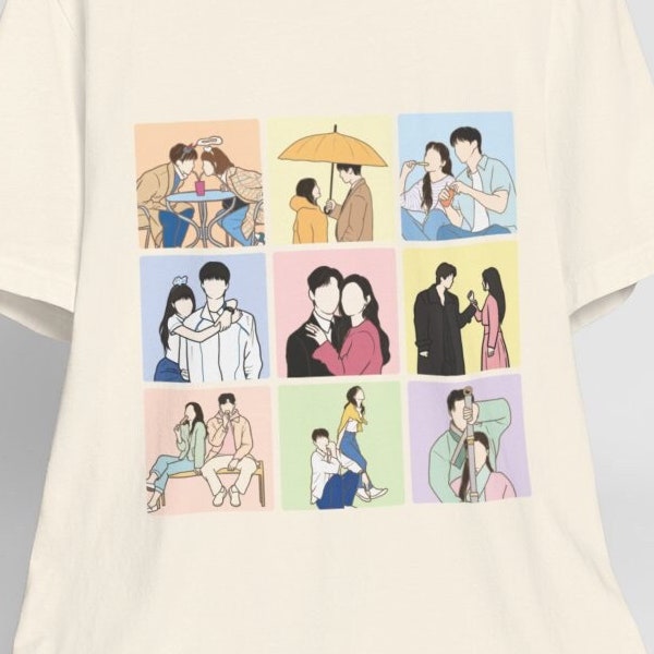 Korean Drama Shirt, K-Drama Shirt, Kdrama Fan Gift, Korean Style, Korean Aesthetic Clothing, Korean Drama Gift, K-drama Tshirt, Kdrama Merch