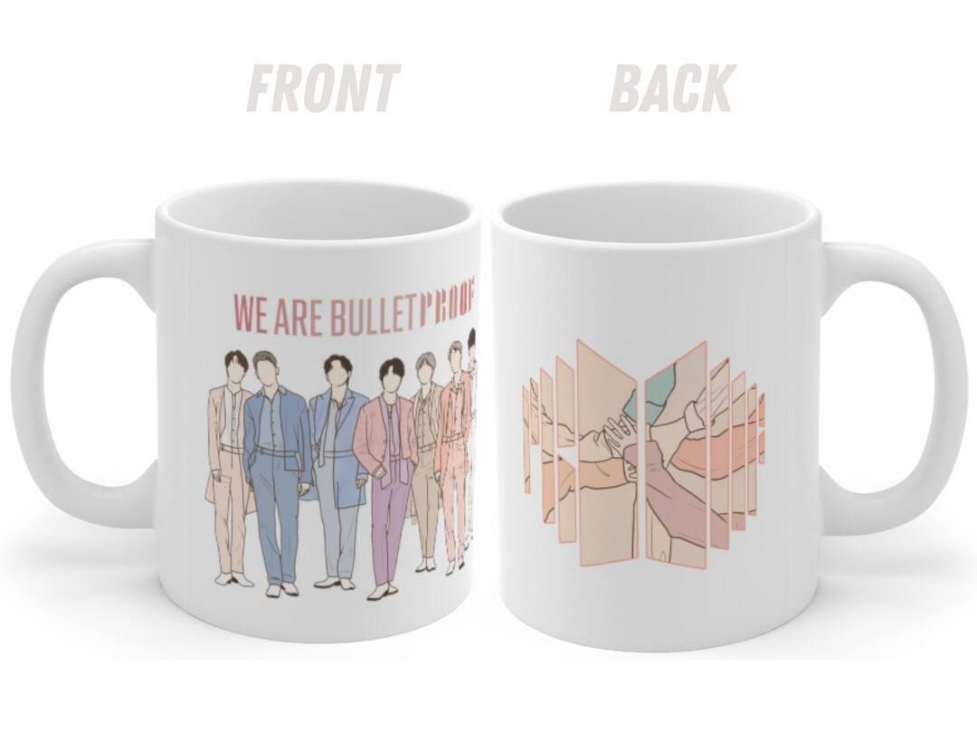 BTS Proof Mug We Are Bulletproof Mug Bts Mug Bts Gift Mug - Etsy