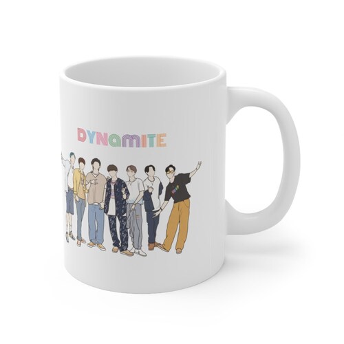 BTS Grammy 2021 Mug Bts Merch Kpop BTS Bts Mug Bts Minimal - Etsy