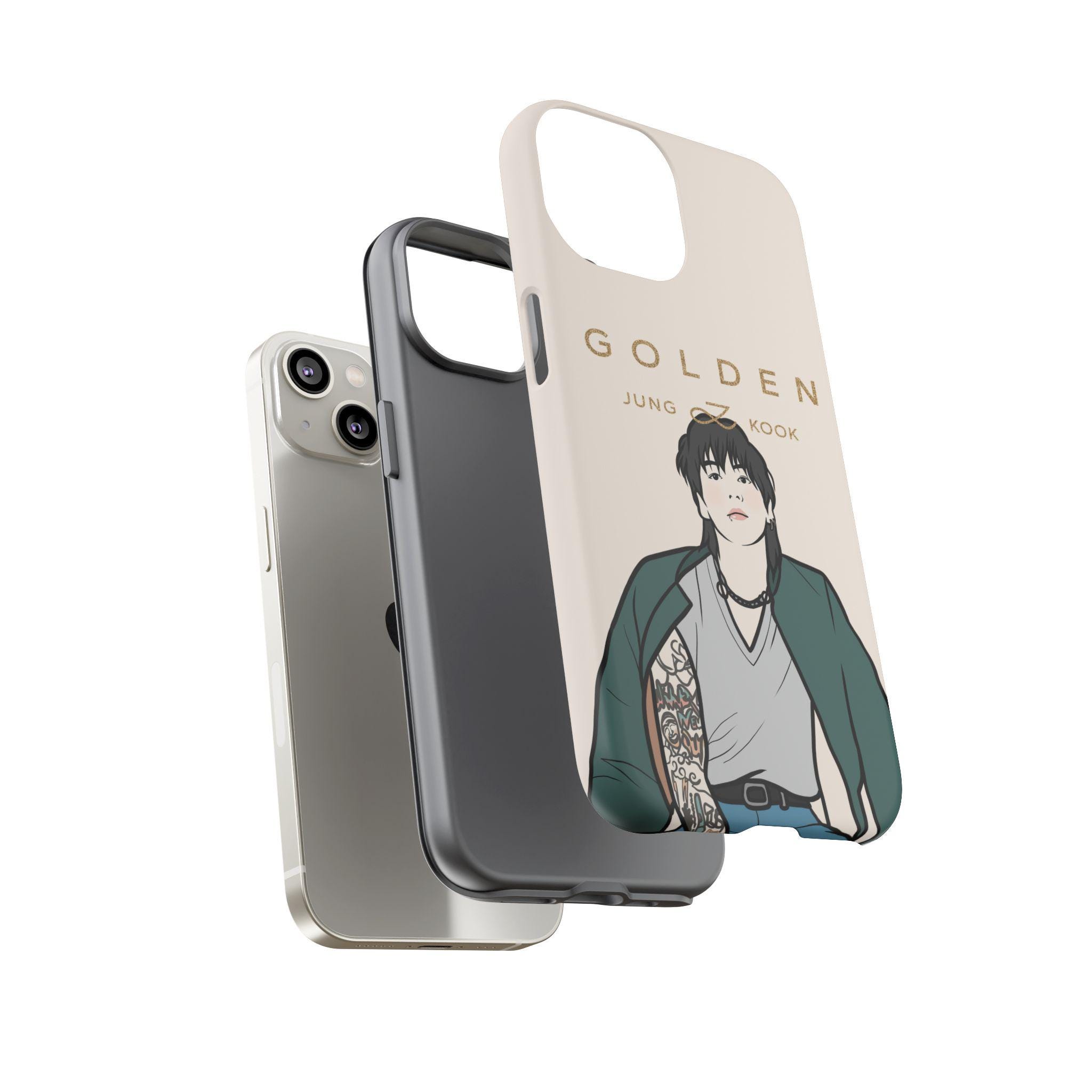 ジョングク スマホケース、ジョングク ゴールデン、JK