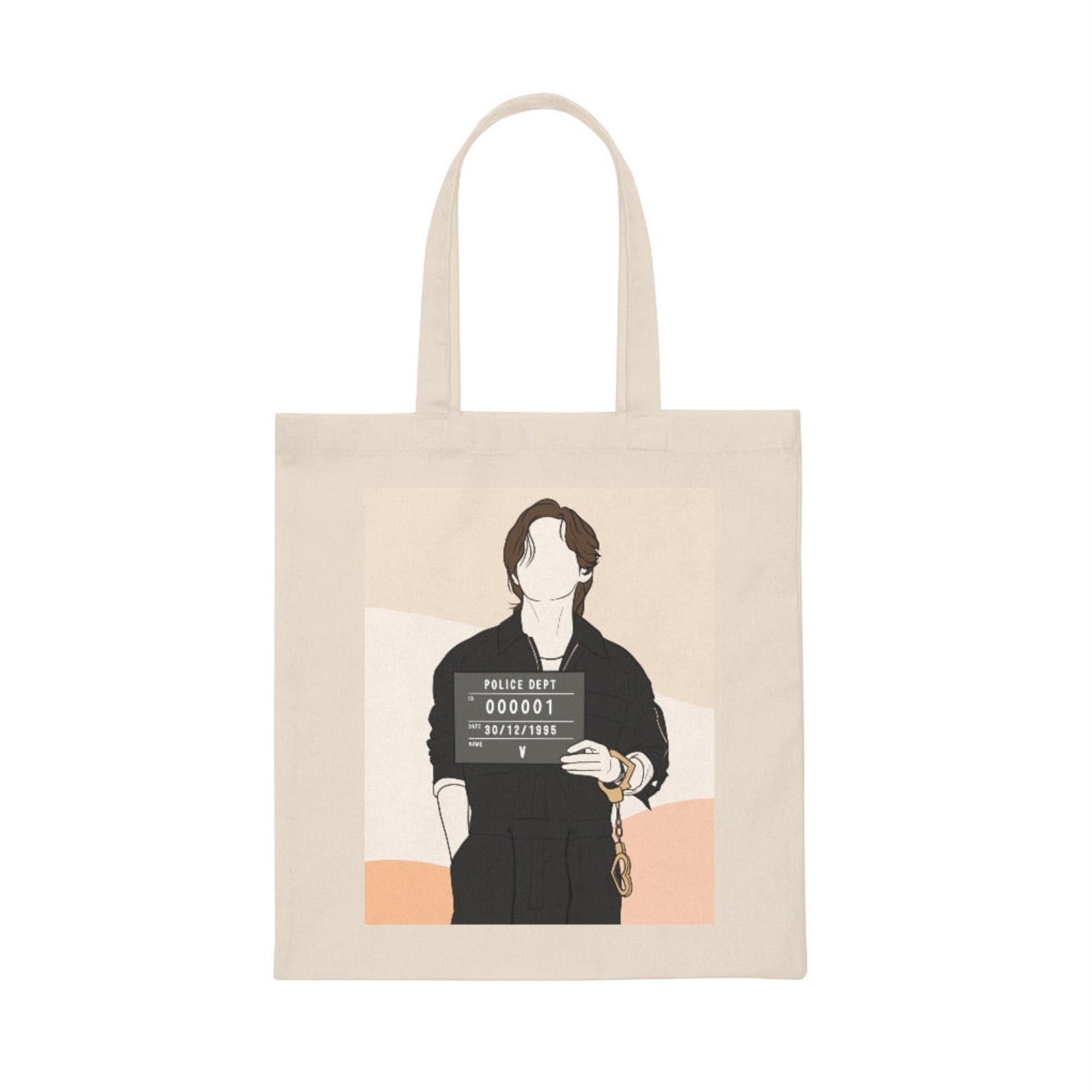 BTS V Taehyung Bag BTS Inspired Canvas Tote Bag Kpop Tote - Etsy