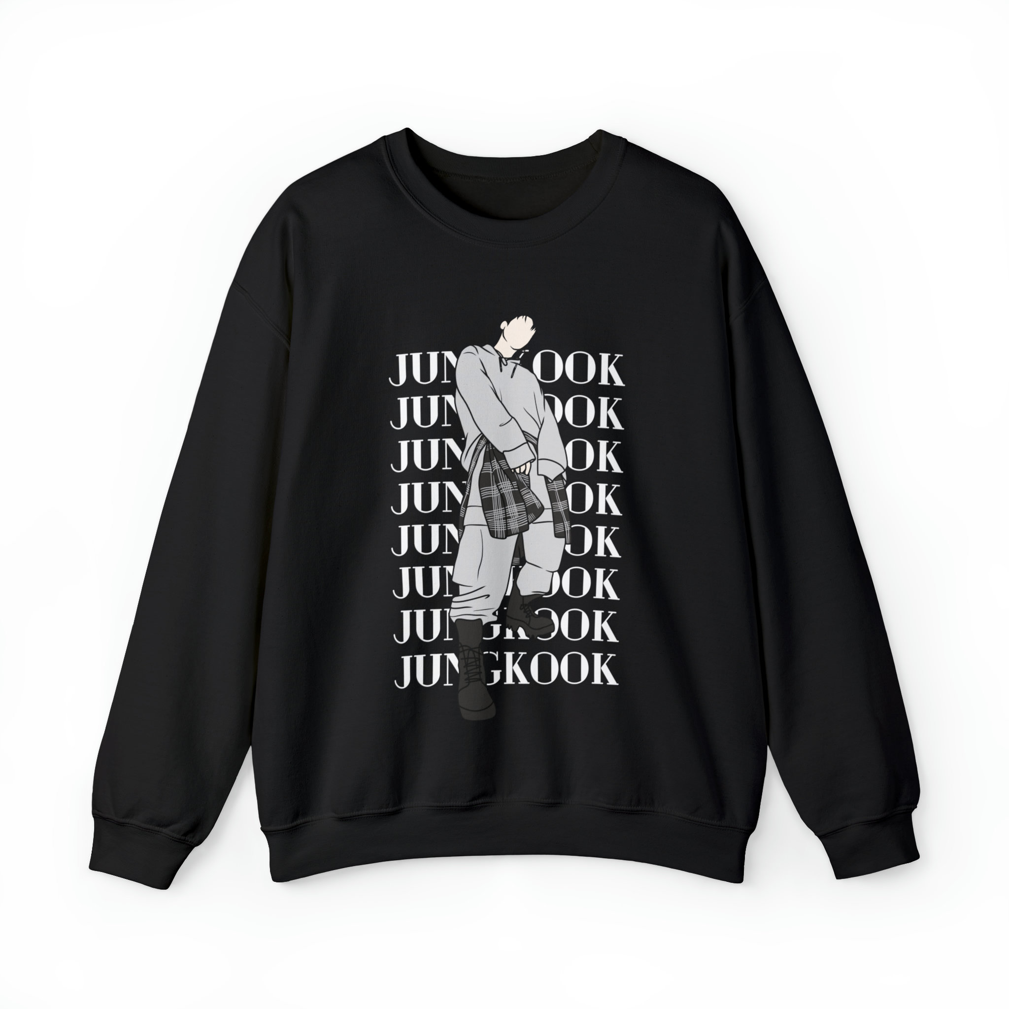 Jungkook Sweatshirt Jungkook 3D Kpop Sweater Kpop Fashion 