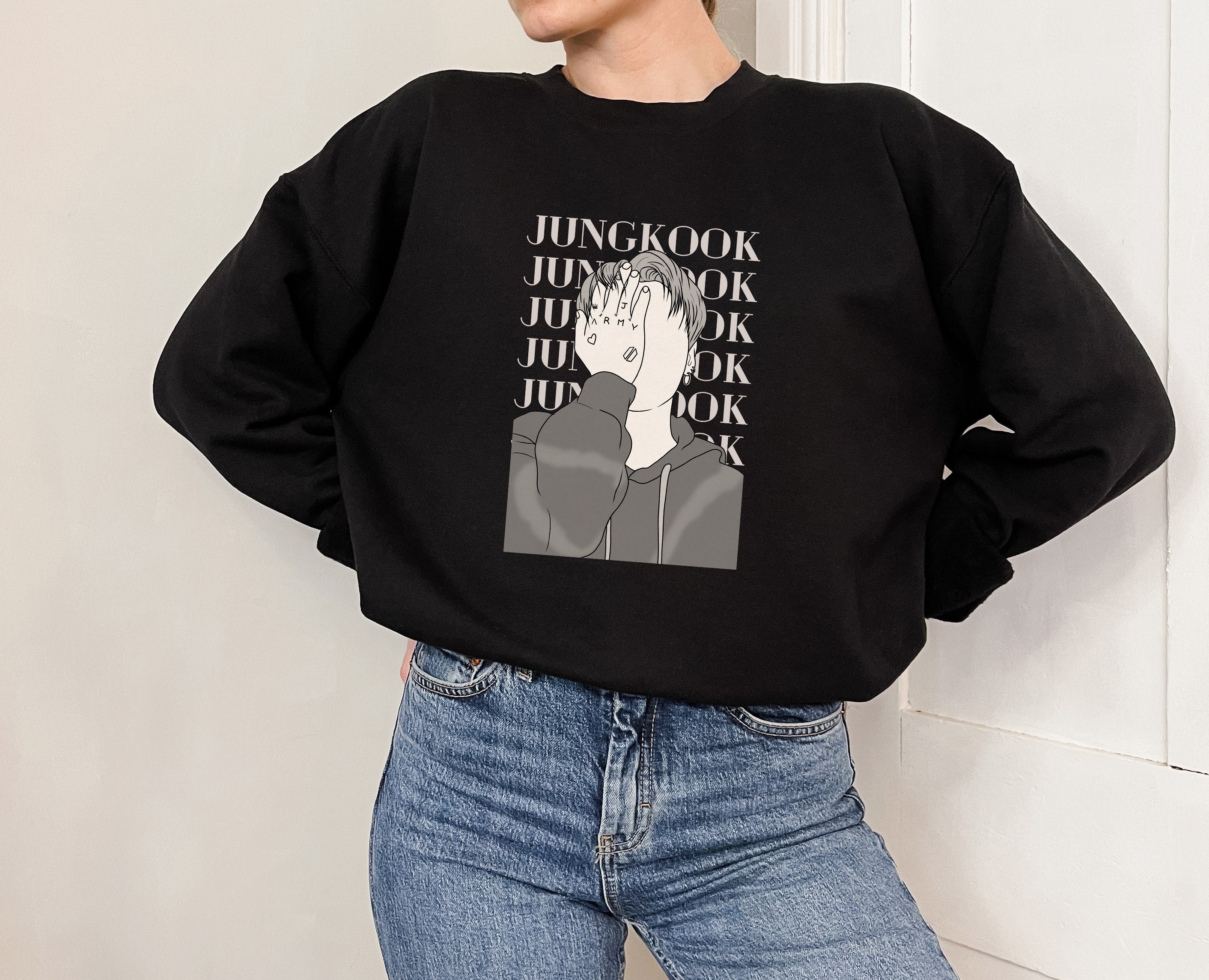 JK Sweatshirt Jungkook Shirt Gq/vogue 