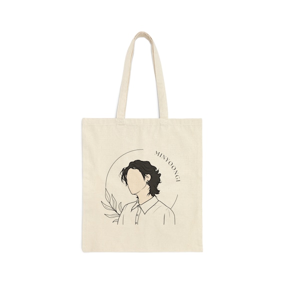 BTS Suga Bag BTS Yoongi Bag Suga Tote Bag Bts Tote Bag BTS 