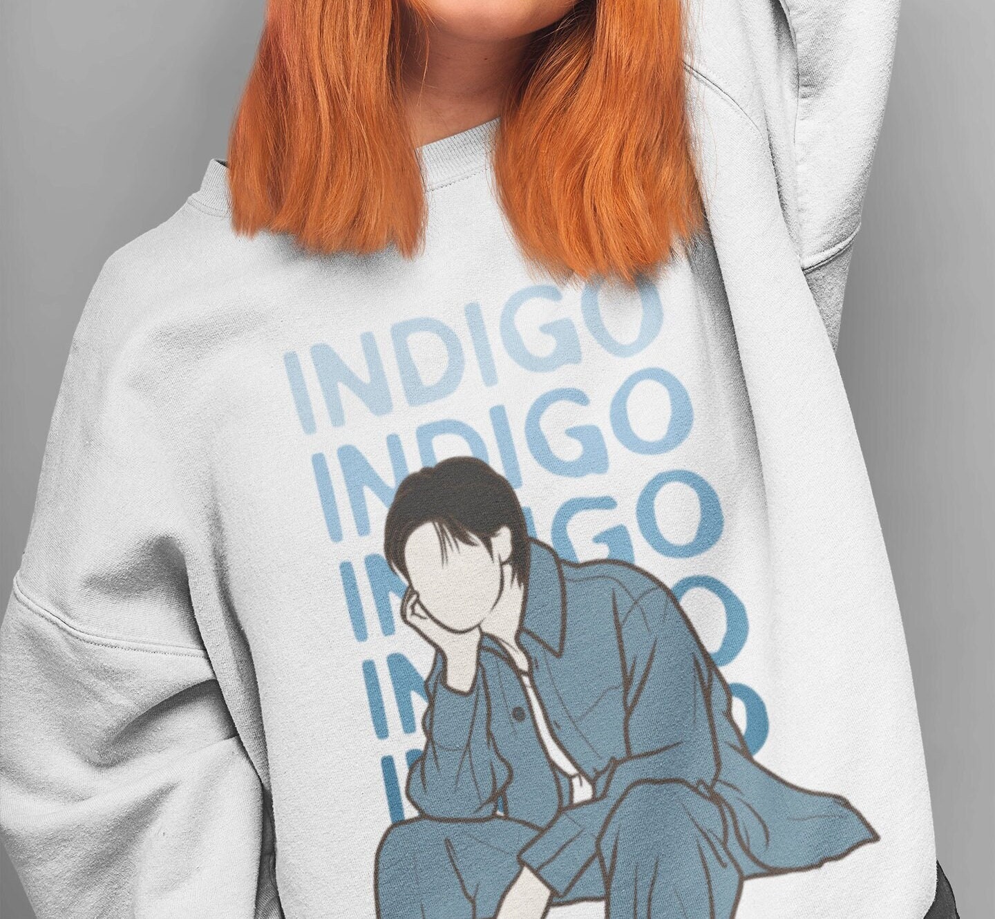 Namjoon Sweatshirt RM Indigo Sweatshirt Namjoon Indigo Kpop - Etsy