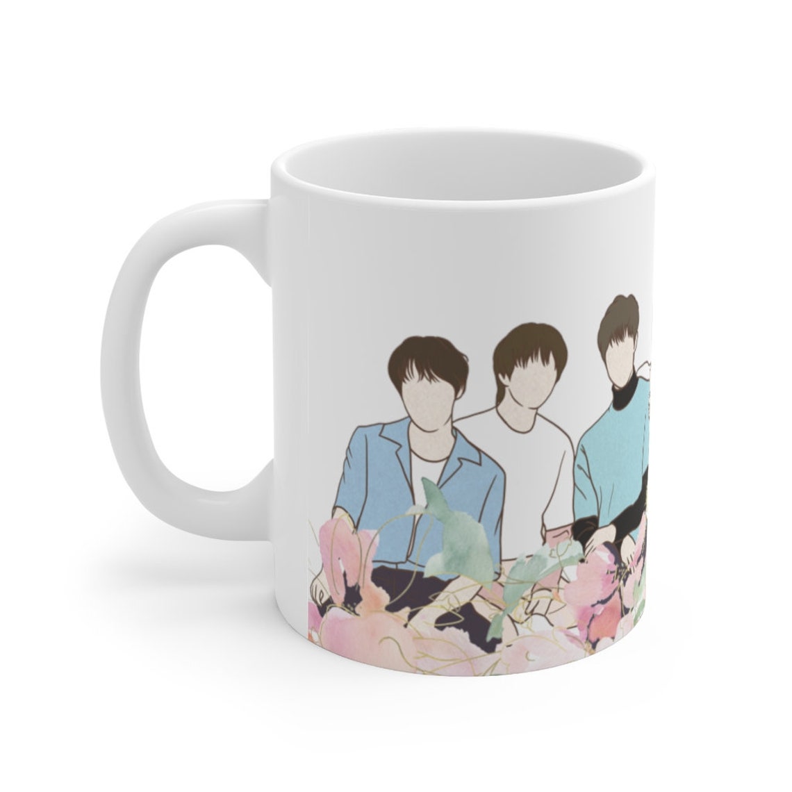 Kpop Mug BTS Mug Bts Gift Bts Merch Kpop Bts Kpop Minimal - Etsy