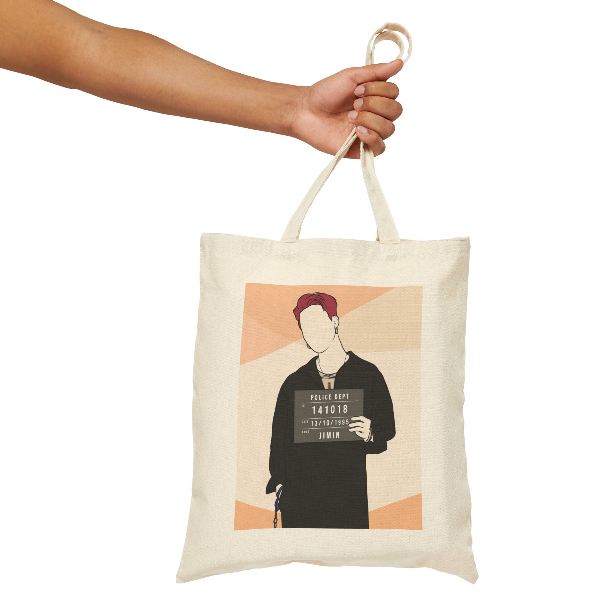 BTS Jimin Bag BTS Inspired Canvas Tote Bag Kpop Tote Bag -  Israel